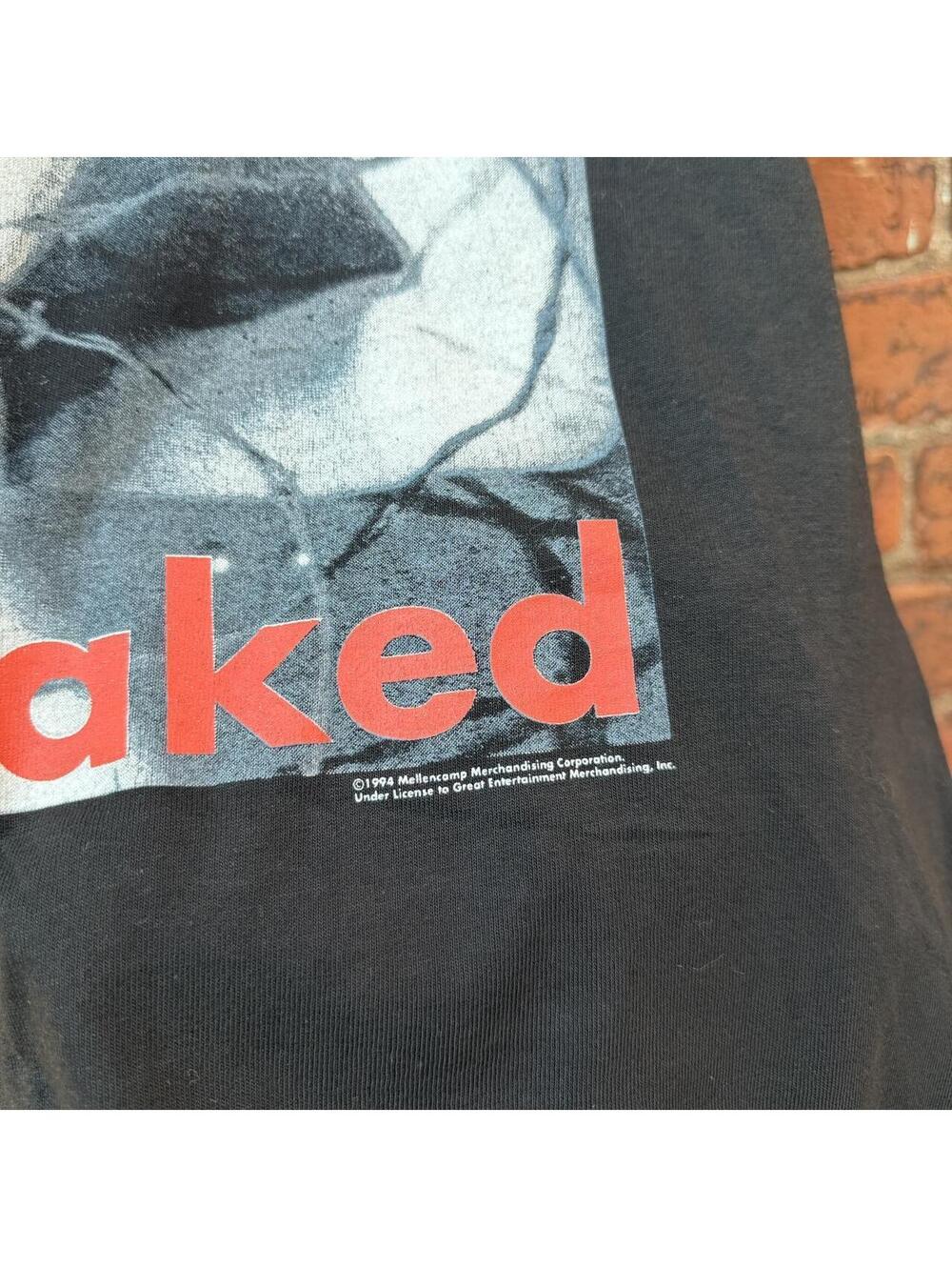 vintage John Mellencamp dance naked tour t shirt 1994 L - Picture 5 of 8